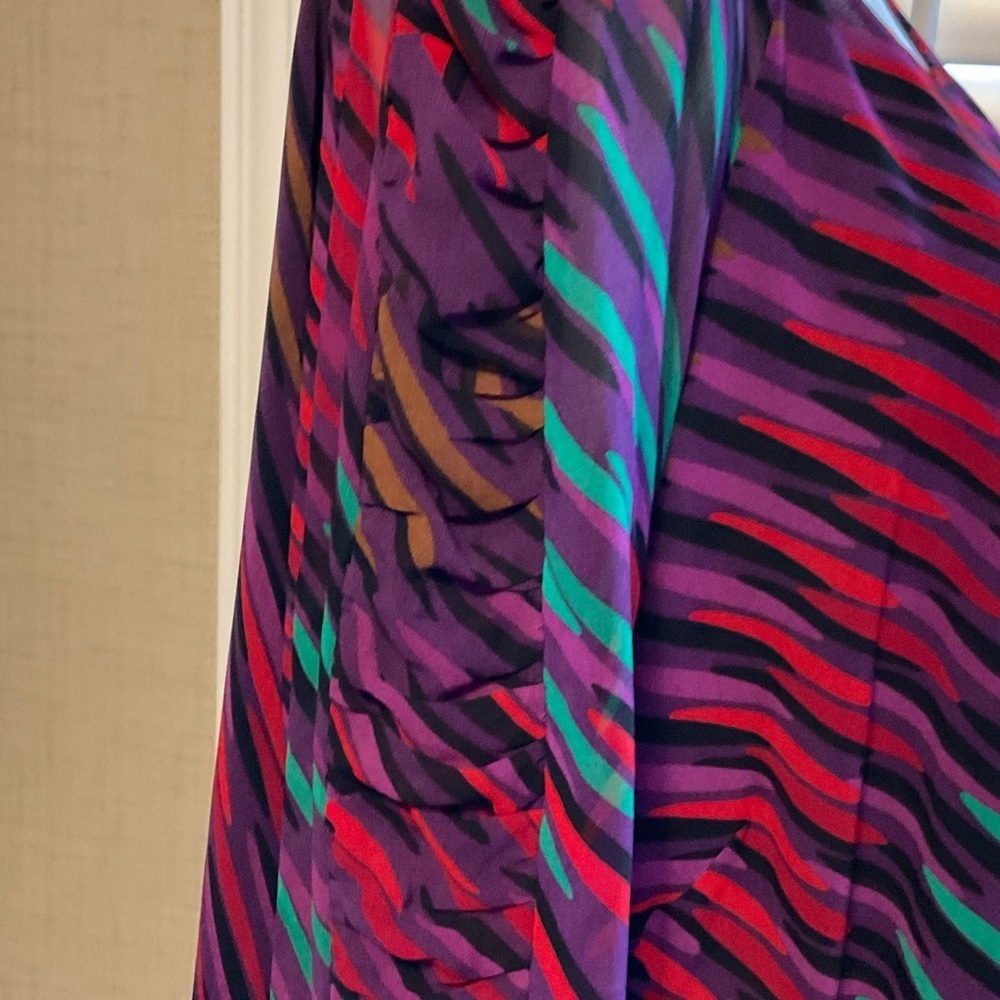 Calvin Klein Multicolor Striped Blouse - Picture 4 of 11